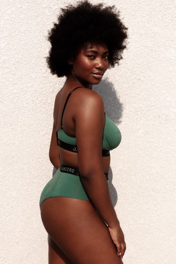 SUTIÃ MEIA TAÇA VERDE GRAZIA